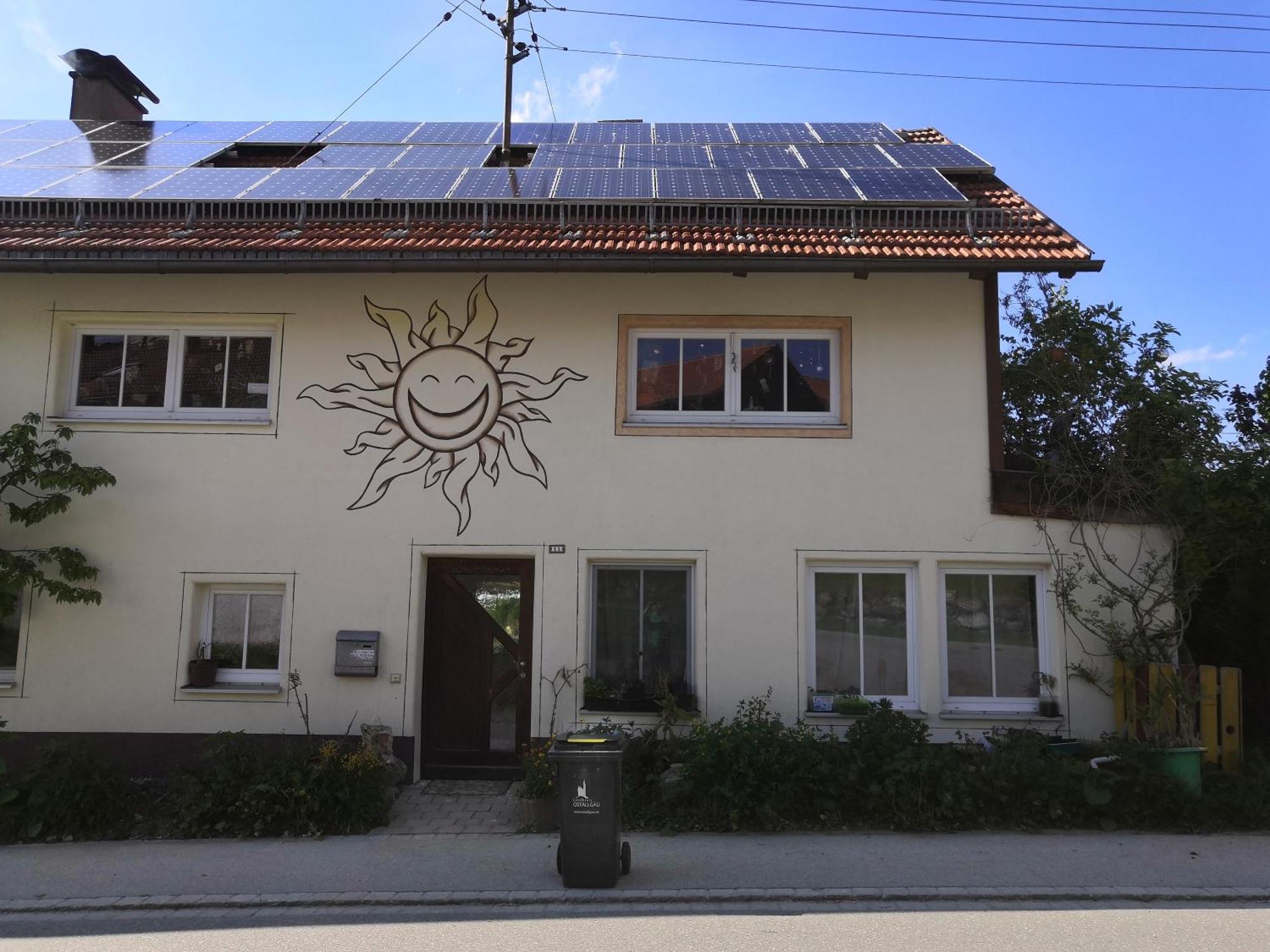 Sonnenhaus Apartamento Bidingen Exterior foto